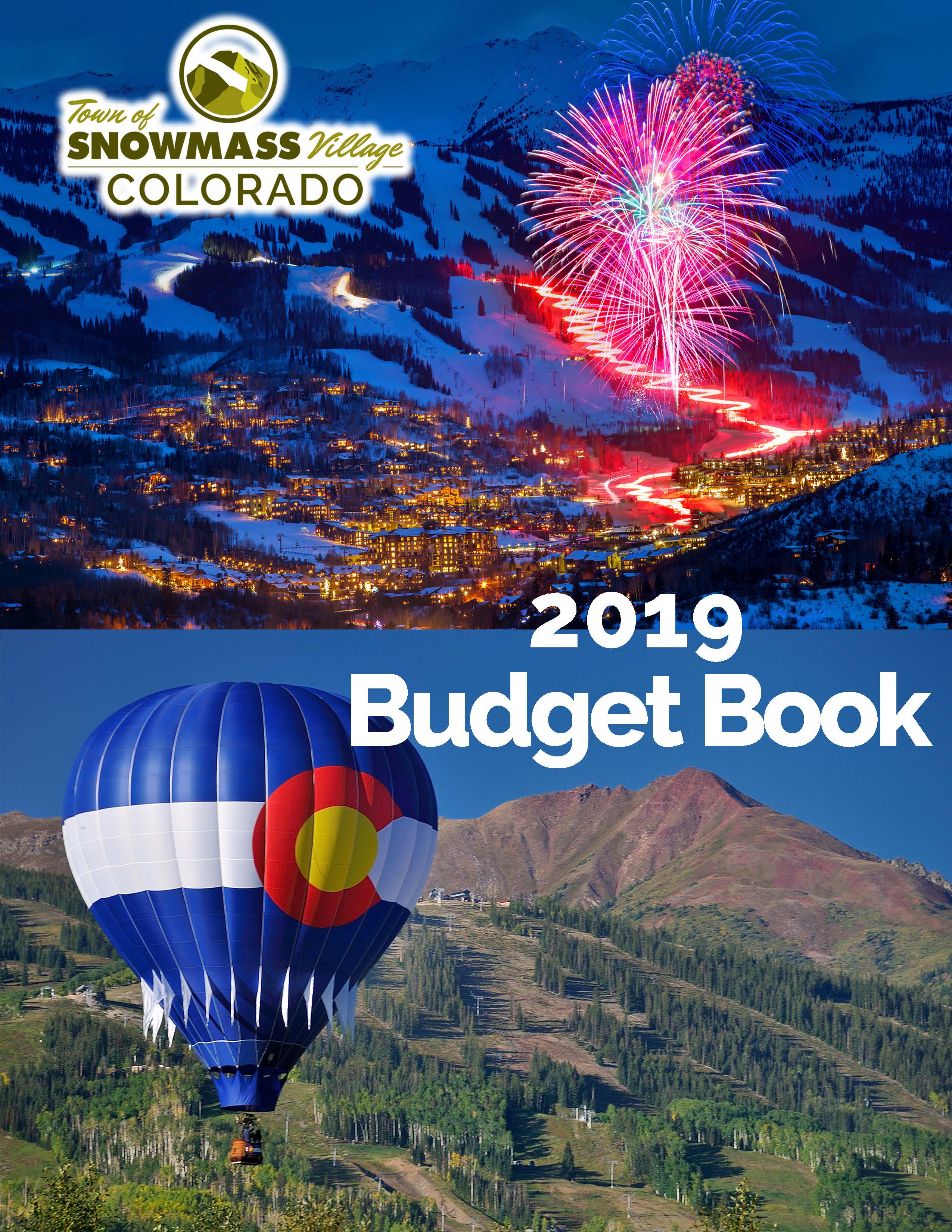 2019 Budget Cover