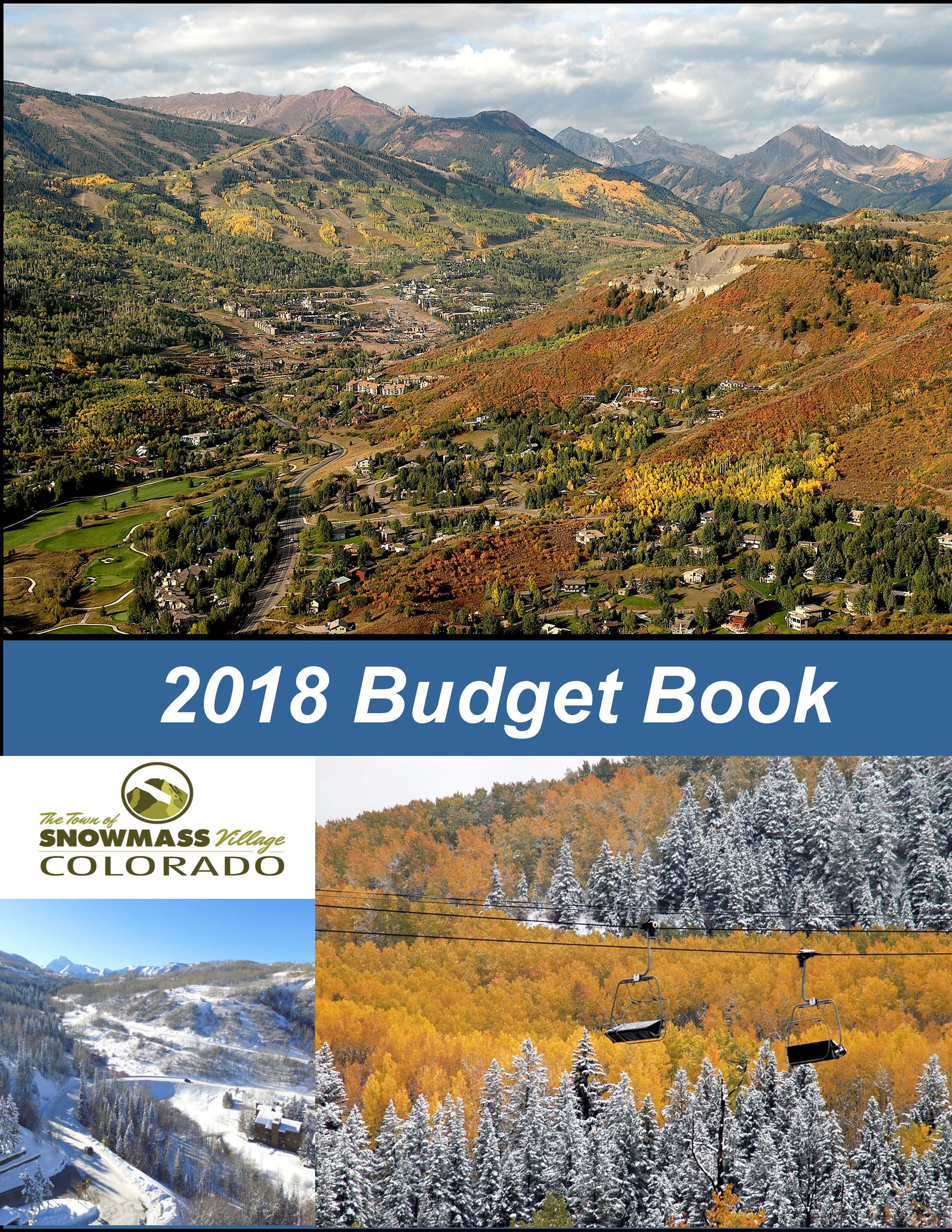 2018 BUDGET COVER