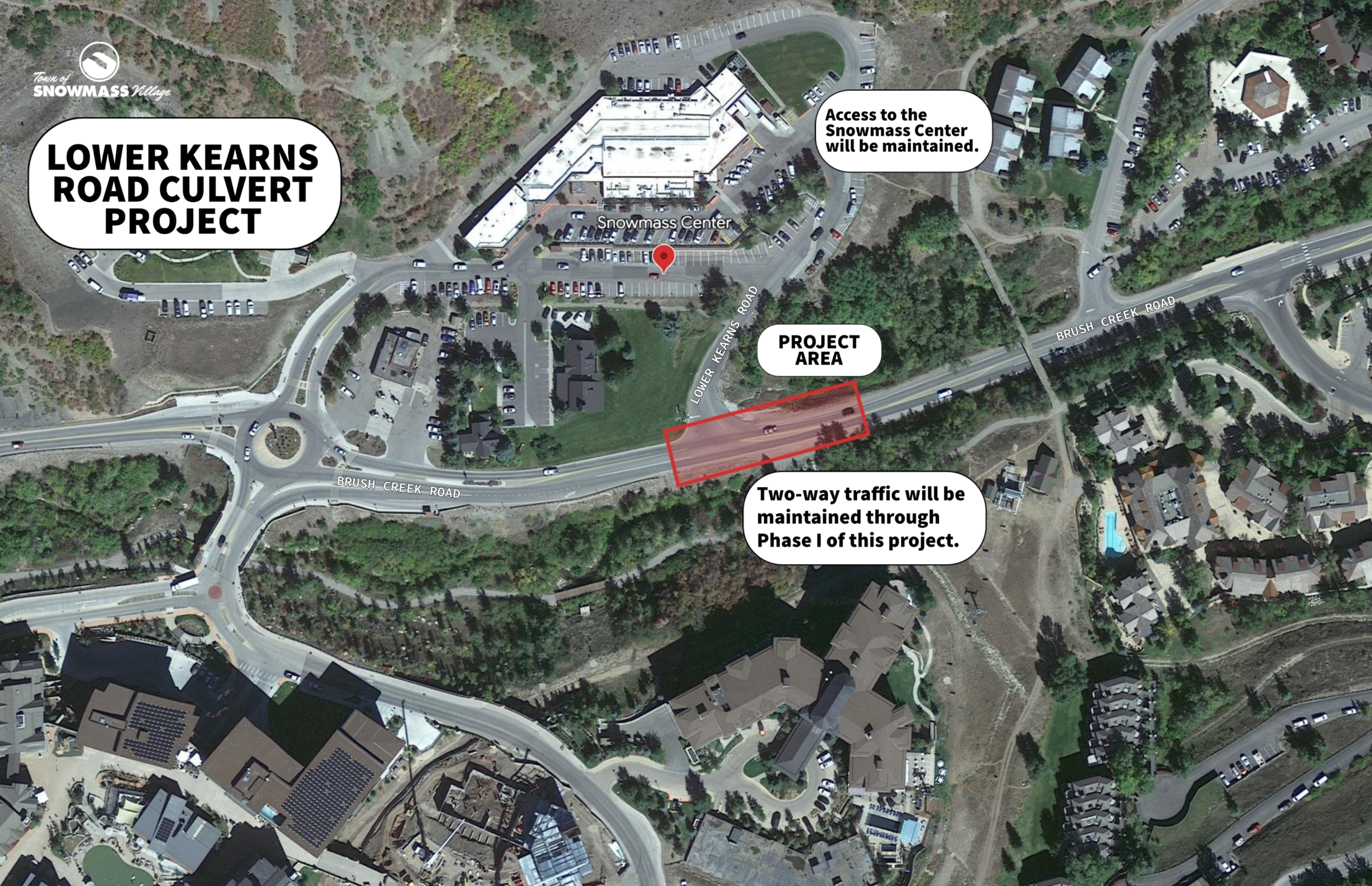 Kearns Culvert Project Map