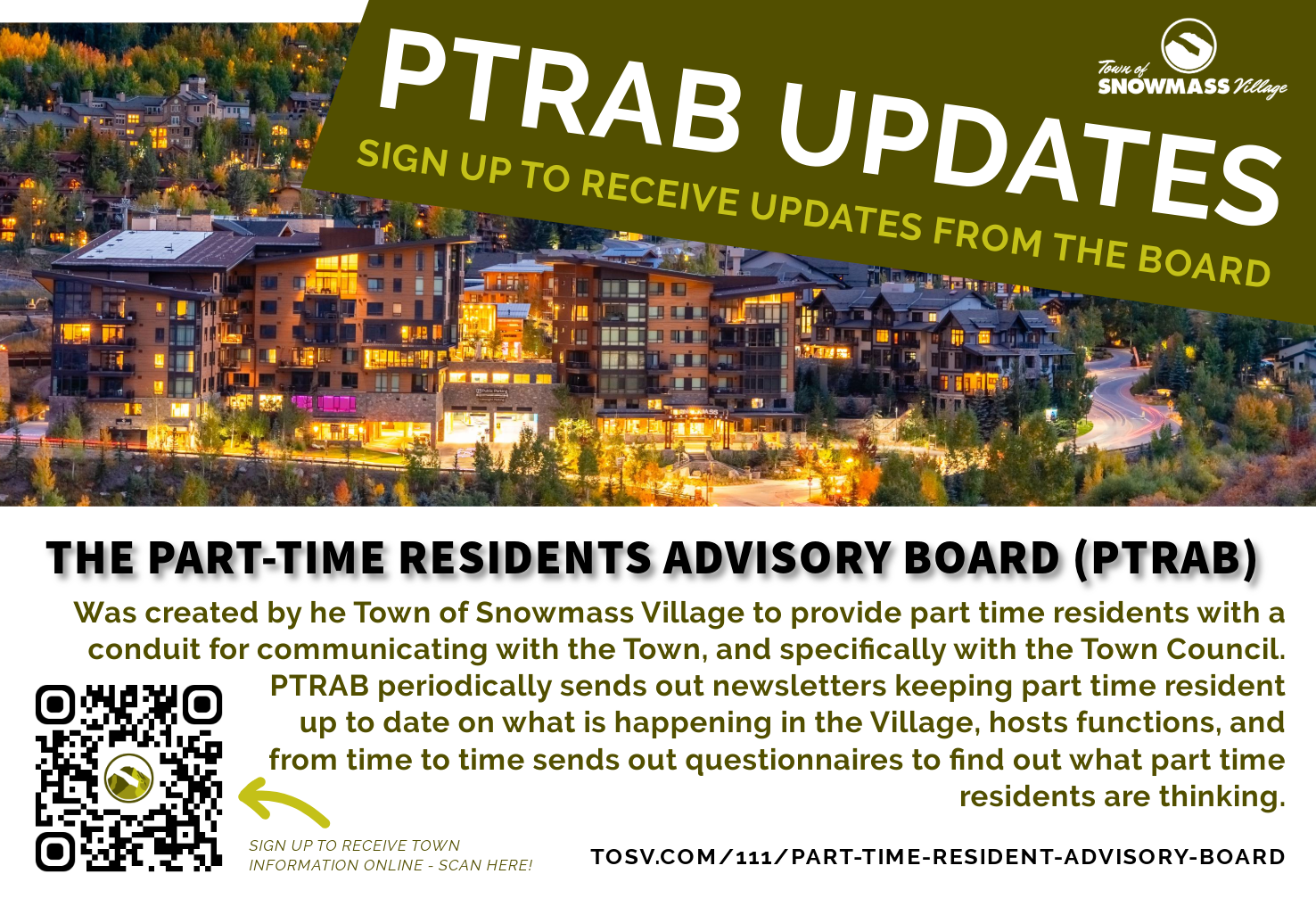 2025 PTRAB Information Flyer