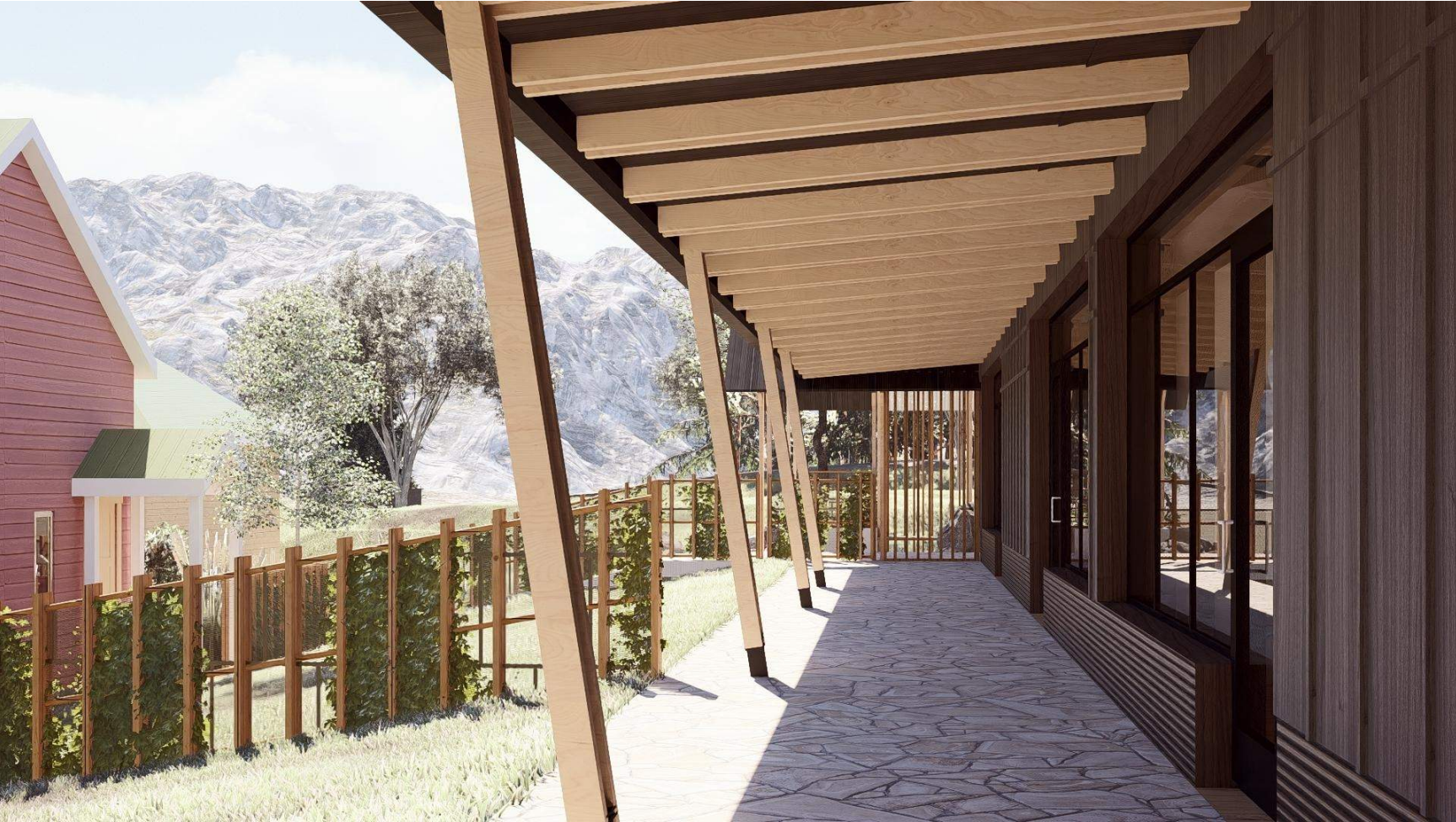 Little Red Schoolhouse Design Rendering 4